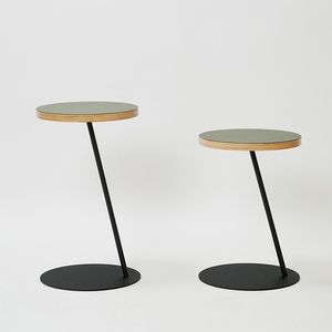 Circle side table（サークルサイドテーブル） サイドテーブル／ナイトテーブル H500 ブラック_オリーブ  EB8-0655
