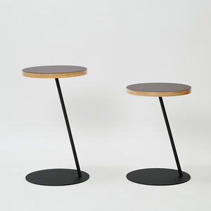 Circle side table（サークルサイドテーブル） サイドテーブル／ナイトテーブル H500 ブラック_モーブ  EB8-0656