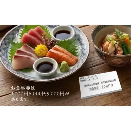 【垂井曳?保存会主催】 垂井町内の飲食店で使える お食事券 ９０００円分（５００円券×１８枚） 【対象店舗】 西濃調理 日本料理 仕出し処/創作美食 やちく/彩菜食坊 CIEL/大衆居酒屋食堂 どん/おんがえし/揚げもん旨いもん いっしょう