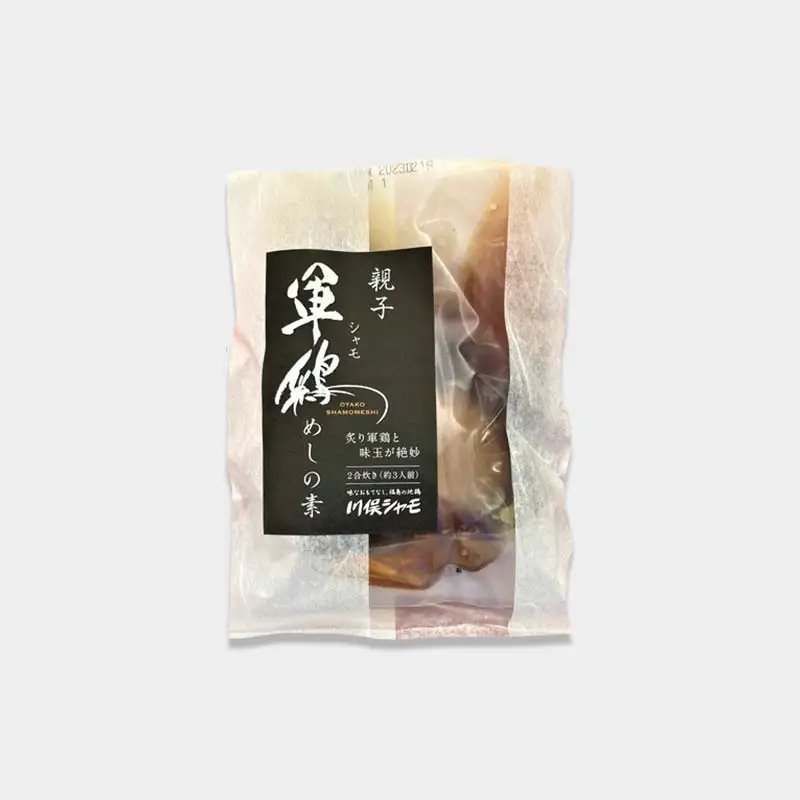 福島ブランド鶏 川俣シャモ 親子軍鶏めしの素 200g 2合用  FAF-0138
