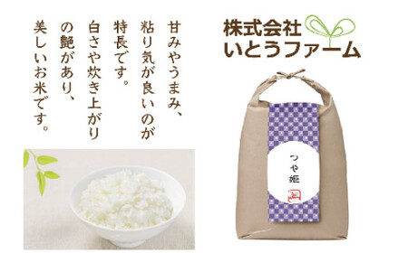 いとうファームの令和8年産「つや姫」10kg ※2026年11月より順次発送予定【itofarm032】