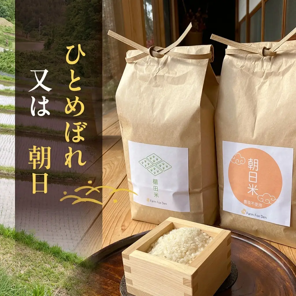棚田米 品種お任せ 無洗米 岡山県産 棚田米【 精米 4kg(2kg×2袋)】【令和7年産】