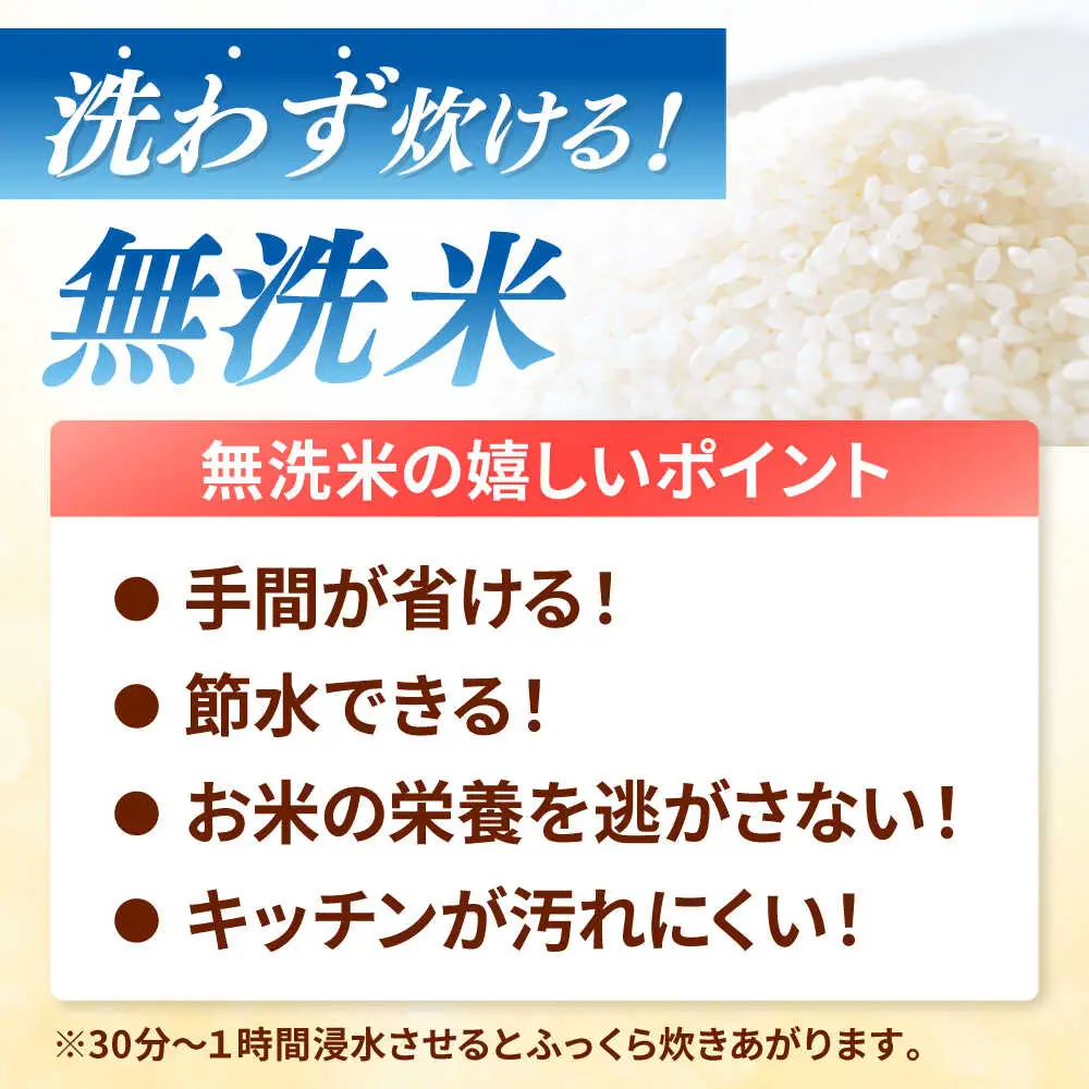 無洗米 夢つくし 30kg 精米 有限会社ファインリョーコク/桂川町[ADCE022]
