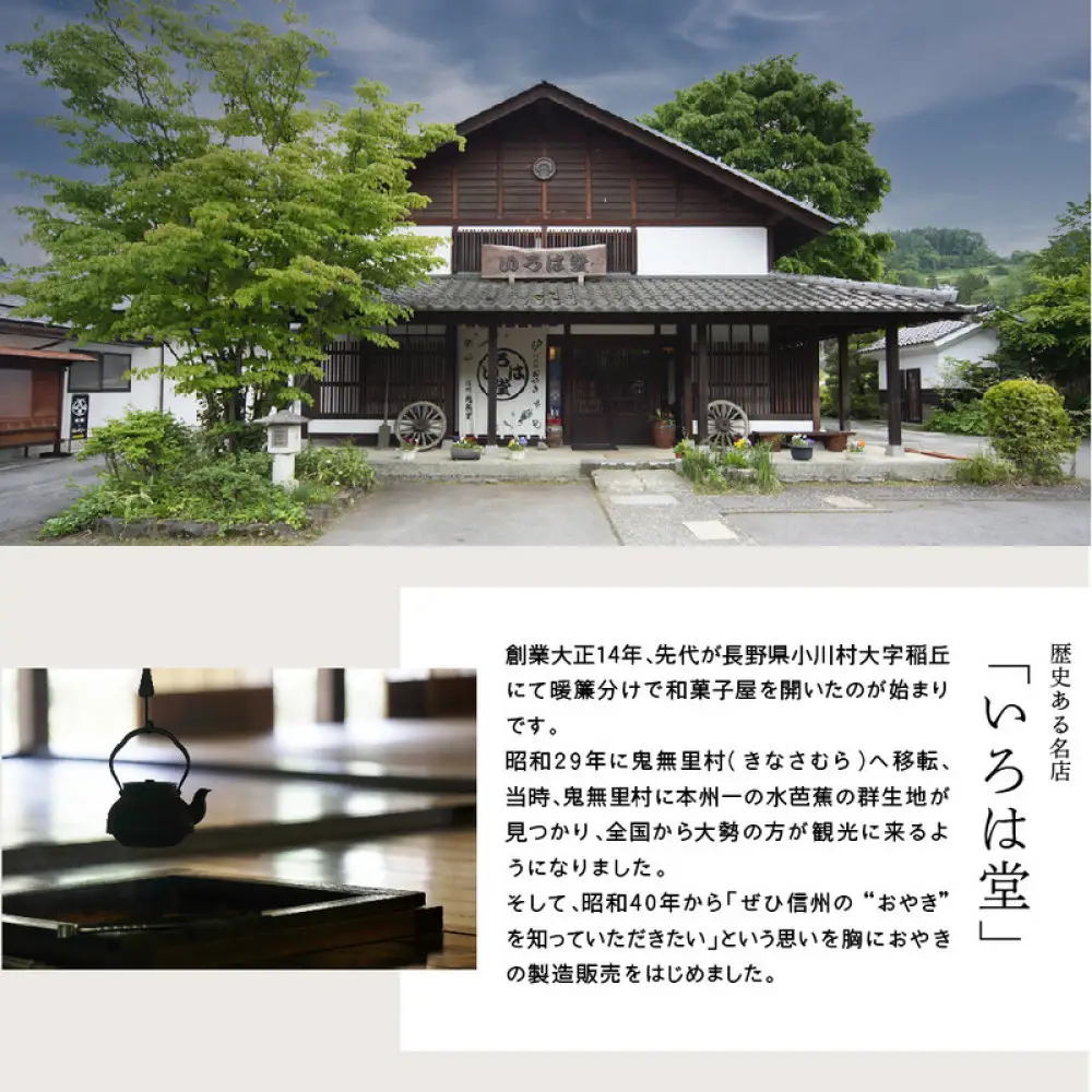 いろは堂 おやき7個詰合せ 長野 信州 レンジ 7種 老舗【2026年9月発送予定】 | おやき 和菓子 詰合せ レンジ調理 手作り