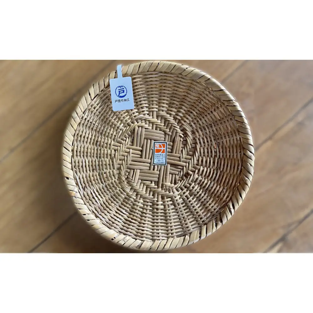 長野県伝統工芸品　戸隠産そばざる（一尺） | そばざる 竹細工 伝統工芸品 手作り