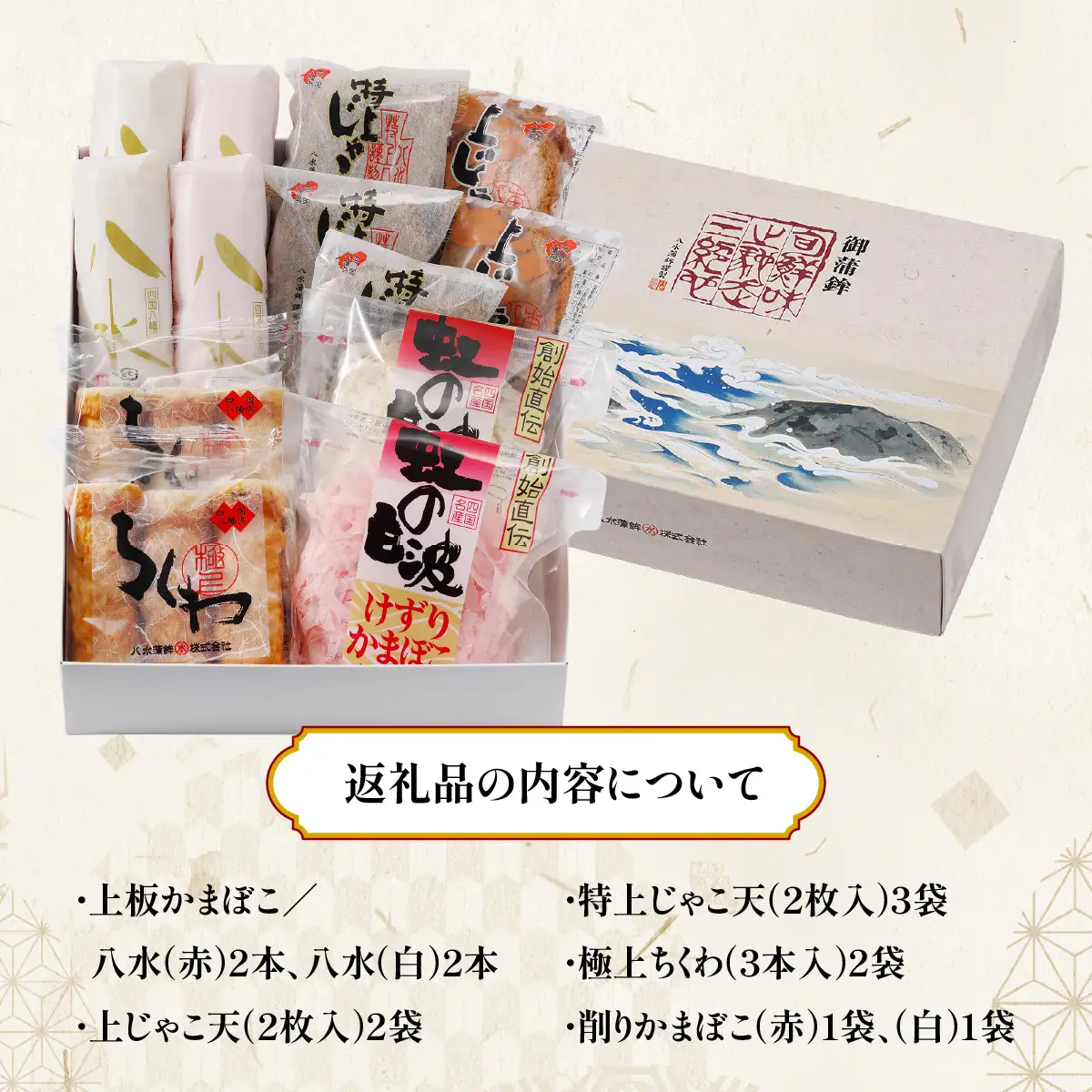 八水詰合せセット「朝顔」【C10-2】【配送不可地域：離島・北海道・沖縄県】【1042852】 YWTP002