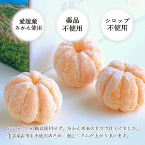 【愛媛産】シロップ・化学薬品不使用!外皮なし むき冷凍みかん1kg【C25-104】【配送不可地域：離島】【1412360】 YWTAP052