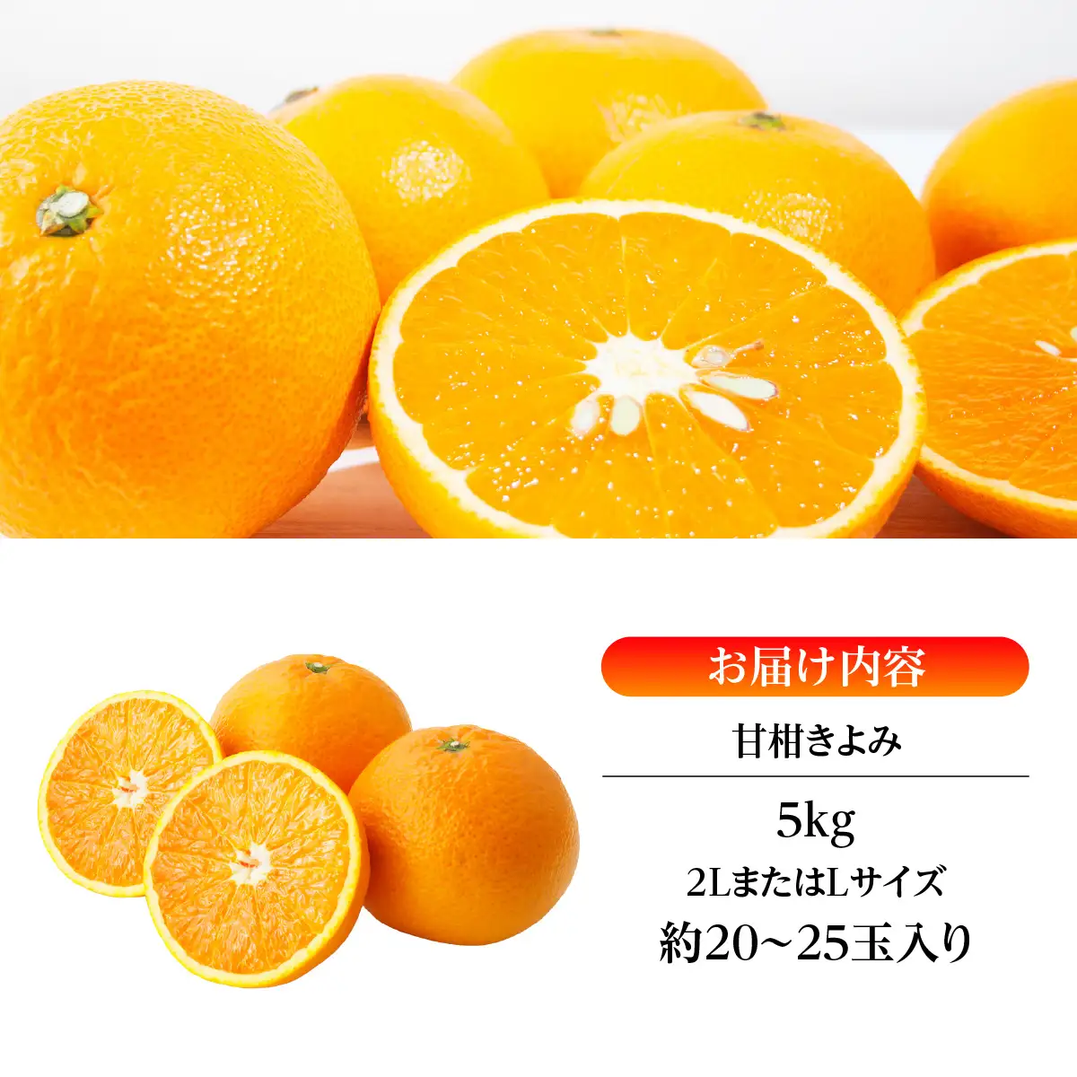 【先行受付】「甘柑きよみ」5kg【C79-27】【1474163】 YWTC023