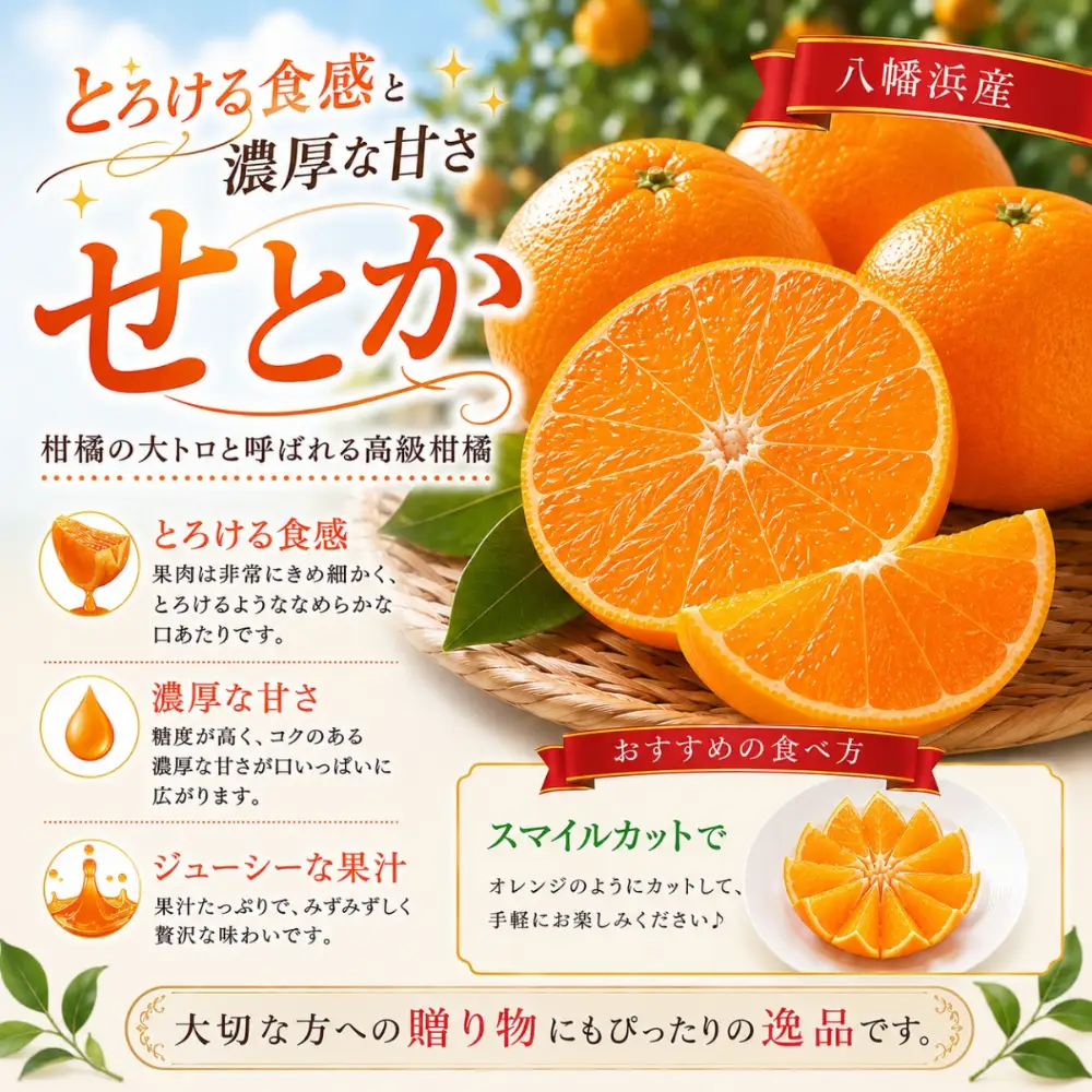 【先行受付】柑橘の大トロ!「せとか」約2.5キロ【訳あり品・家庭向け】【C39-65】【配送不可地域：離島】【1619102】 YWTF040