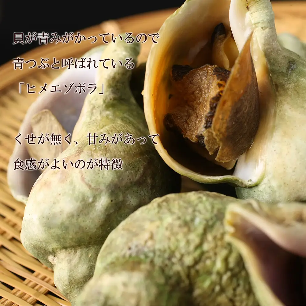 ボイルつぶ 4パックセット＜上磯郡漁業協同組合＞