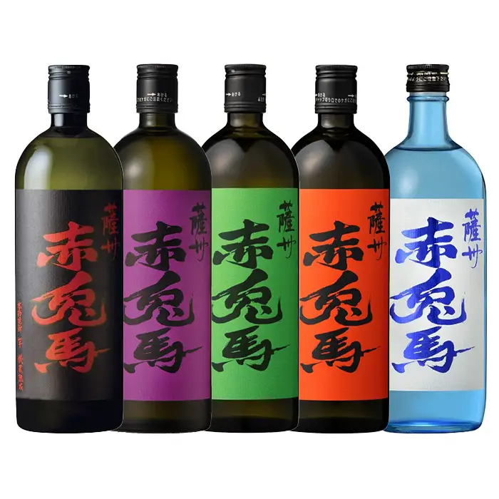 芋焼酎 赤兎馬 5種 ・5本セット 鹿児島本格芋焼酎 赤兎馬 飲み比べセット【99-026-37】