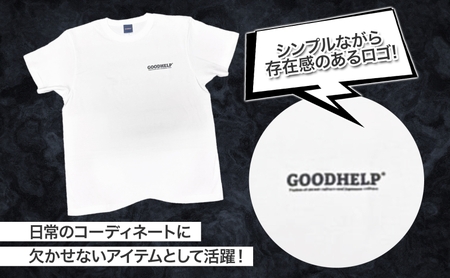 シャツ GOODHELP Basic Logo T-shirt Tシャツ ロンT 白無地 寒川町 XL