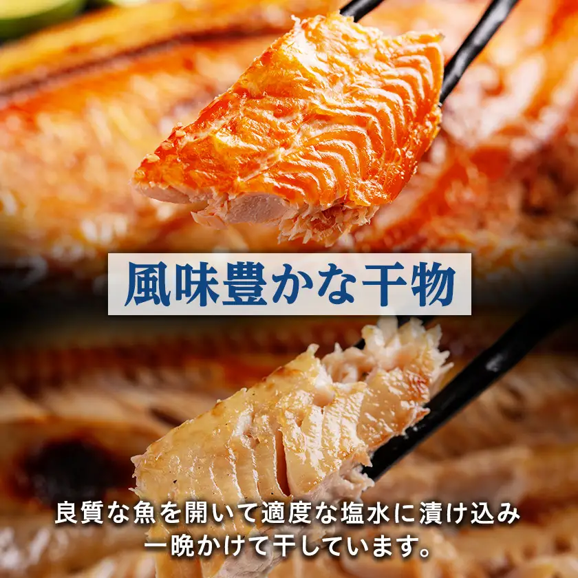 北の海一夜干しセットA(ほっけ2枚・にしん2枚・桜ます1枚)【配送不可地域：離島】【1692850】