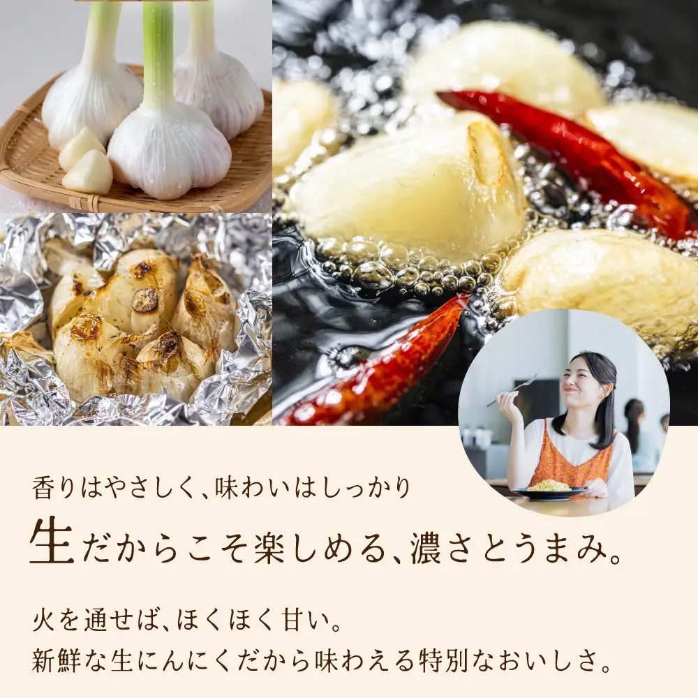 生にんにく 500g 飛騨 にんにく 水村農園 