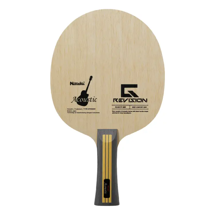 Nittaku アコースティックG-REVISION FL(NE-6202) ST(NE-6201) | 卓球 ラケット ニッタク クラブ 部活 日本製 スポーツ スポーツ用品 贈答 贈答用 プレゼント _AE74 _AE75