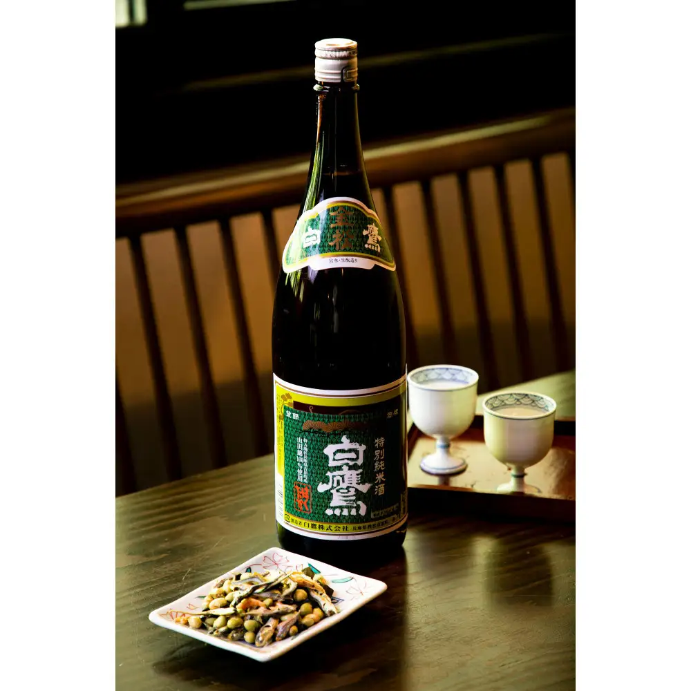 純米酒 生もと 純米金松・ 特撰黒松白鷹 1.8L 2本セット