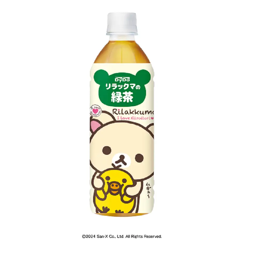 ダイドー　リラックマの緑茶 「500ml×24本」