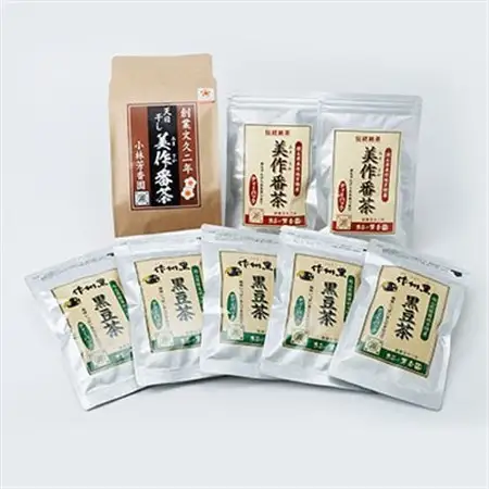 美作番茶と作州黒豆茶セット_飲料・ドリンク 茶葉・ティーバッグ 茶 _【1075902】