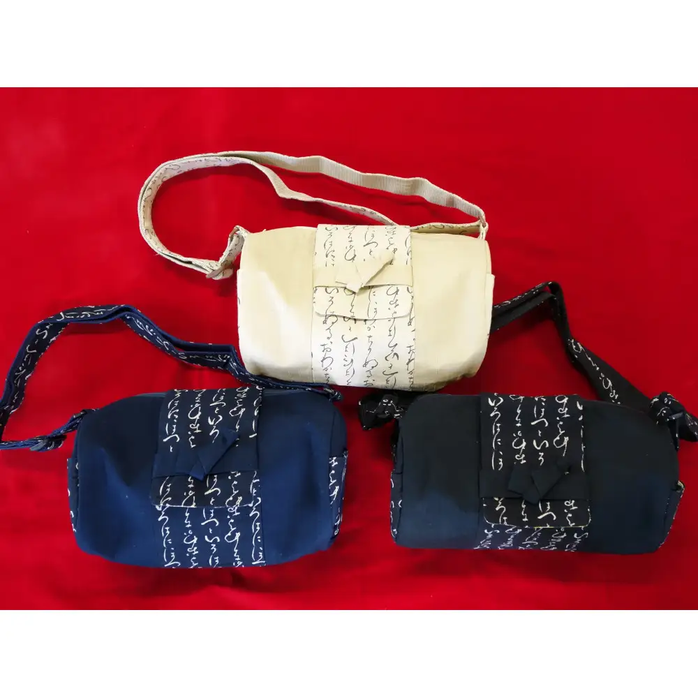 伊達な俵型バッグ（宮城）ベージュ ｜ バッグ