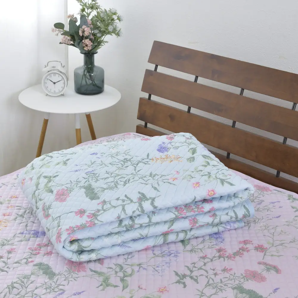 【夏の一押し】接触冷感 リネン麻 敷パッド 1枚 【シングル】100×205cm SN-0705PS