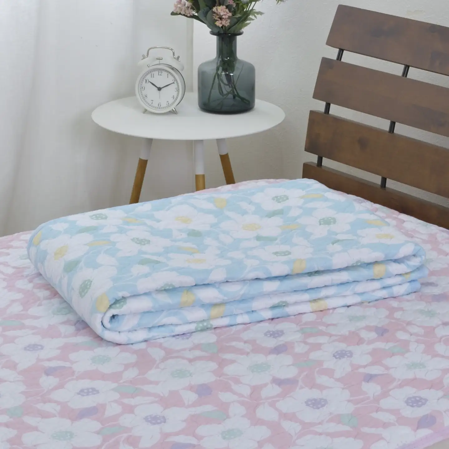 【夏の一押し】やわらかコットン 水洗い 敷パッド 1枚 【シングル】100×205cm SN-0717PS