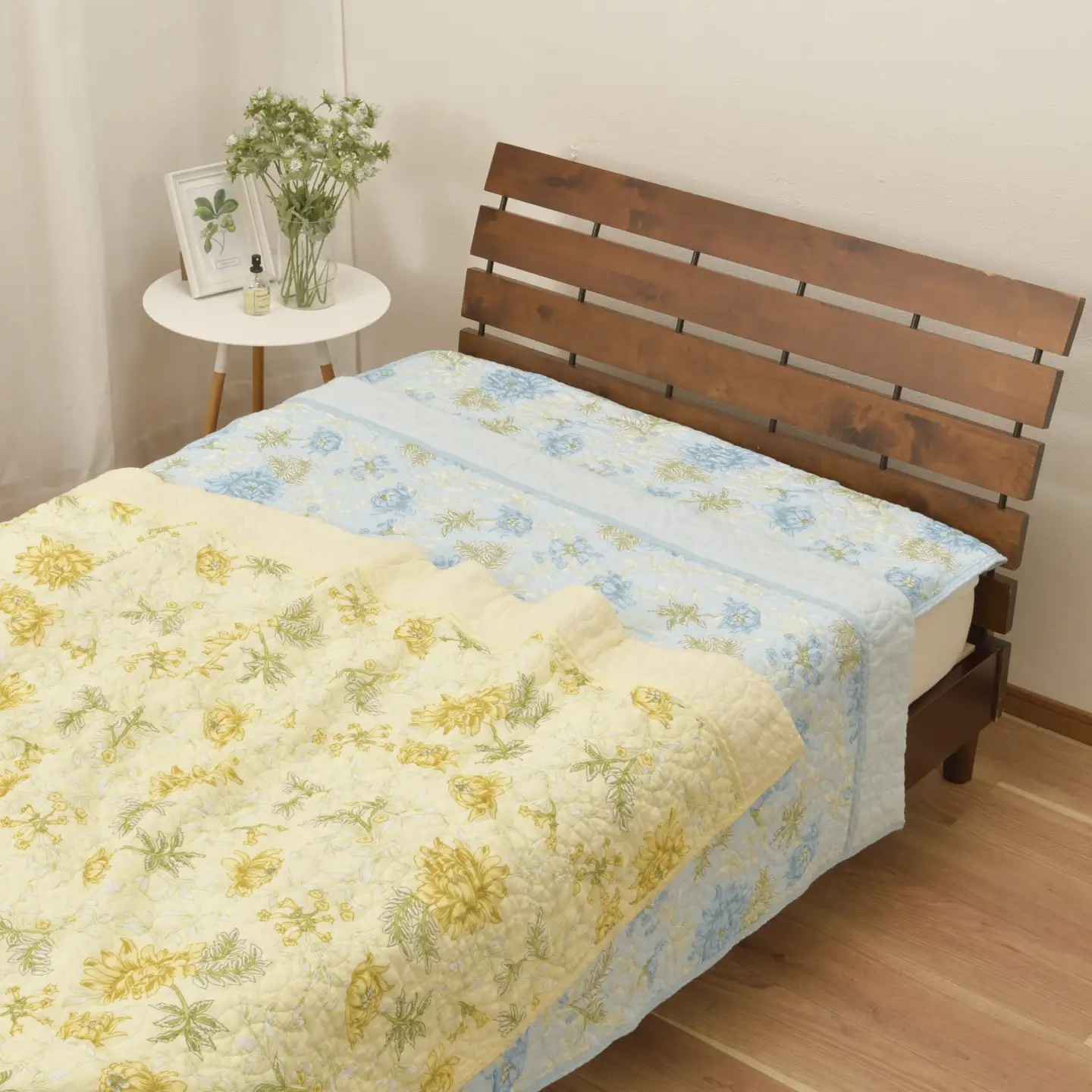 【夏の一押し】やわらかコットン 水洗い 敷パッド 1枚 【シングル】100×205cm SNM-2301S