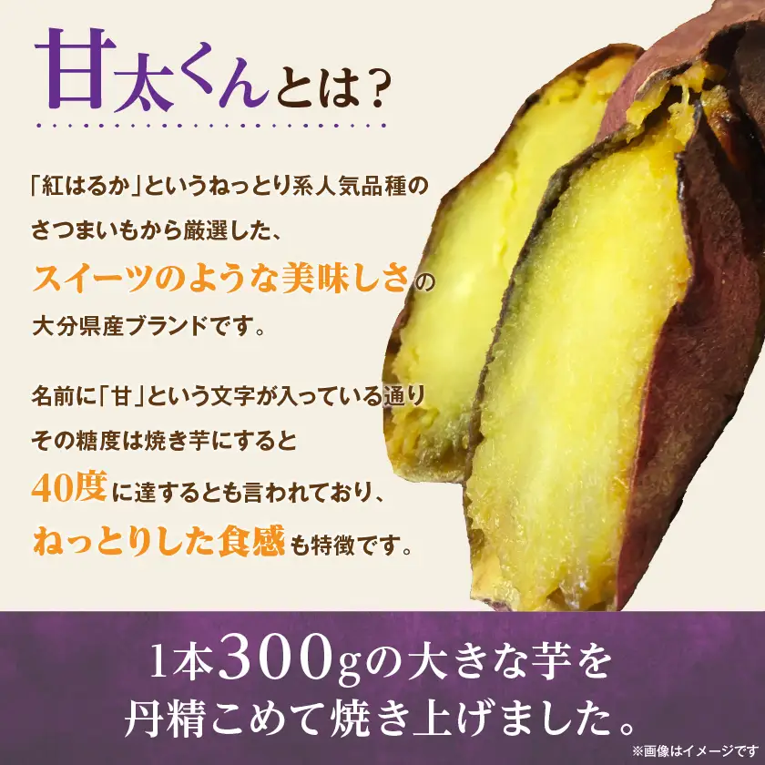 【11月下旬より順次発送】冷凍焼き芋「甘太くん」300g×10本　計3kg【配送不可地域：離島】【1731776】