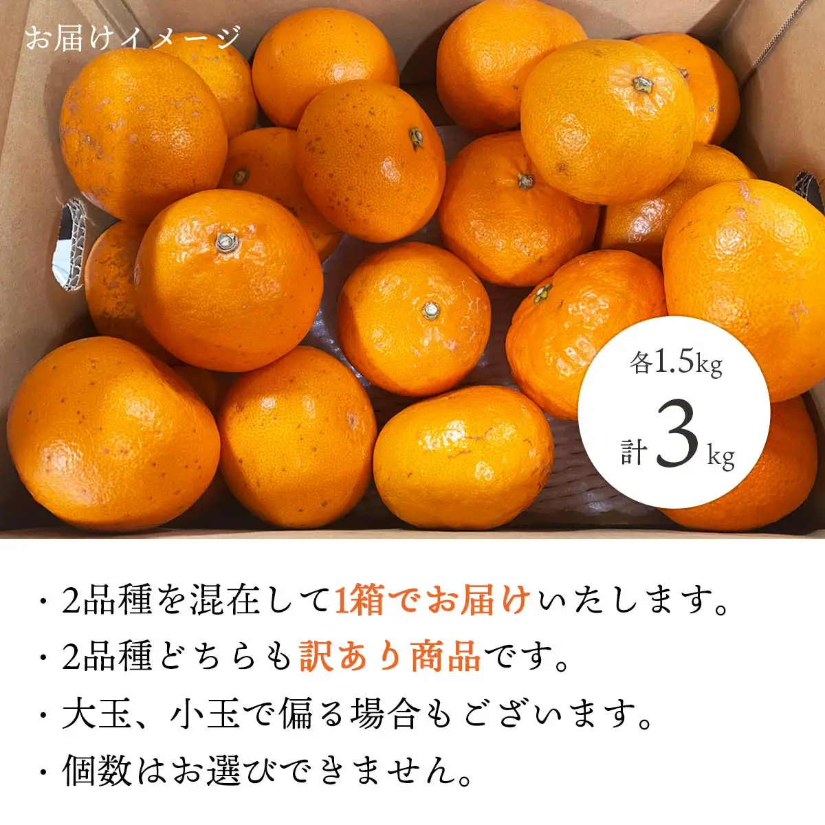 【先行受付】愛媛の人気柑橘2品種をセットに!せとか・甘平 食べ比べ 合計3kg【訳あり】【E25-143】【1358701】 YWTAP087