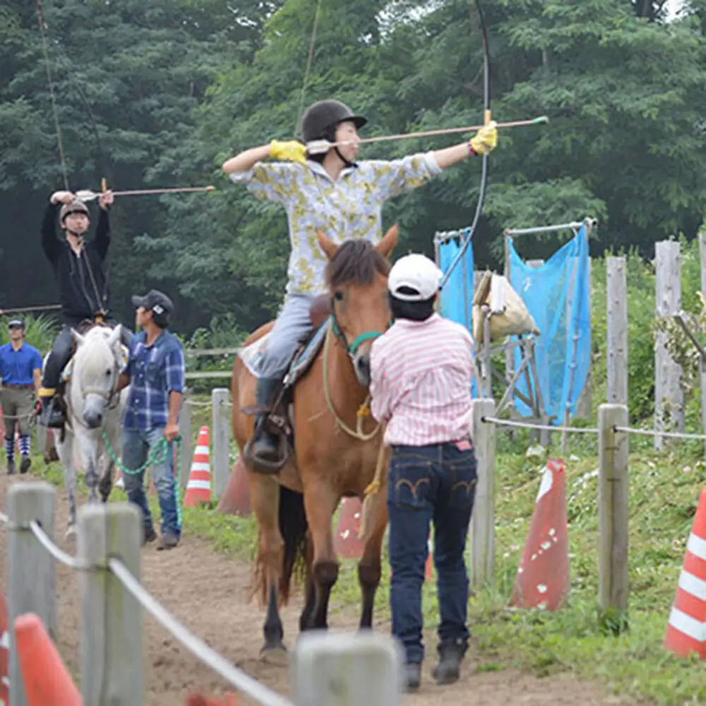 流鏑馬体験プログラム90分（1名様分） レターパックプラス 青森県十和田市