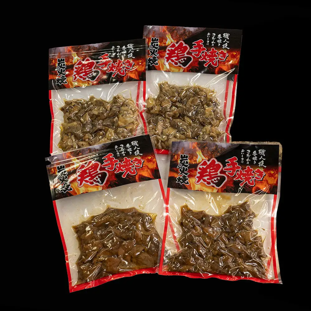 焼鳥セット 東北産親鶏炭火焼 塩味・たれ味セット 200g×計4パック（800g）