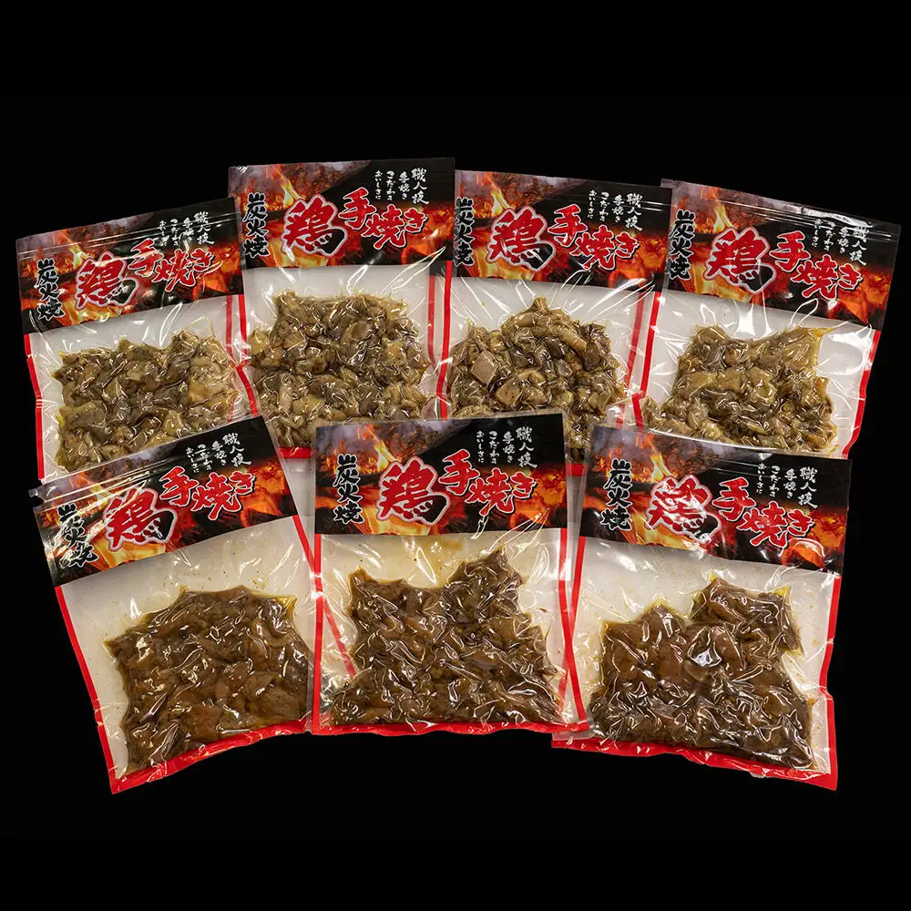 焼鳥セット 東北産親鶏炭火焼 塩味・たれ味セット 200g×計7パック（1400g）