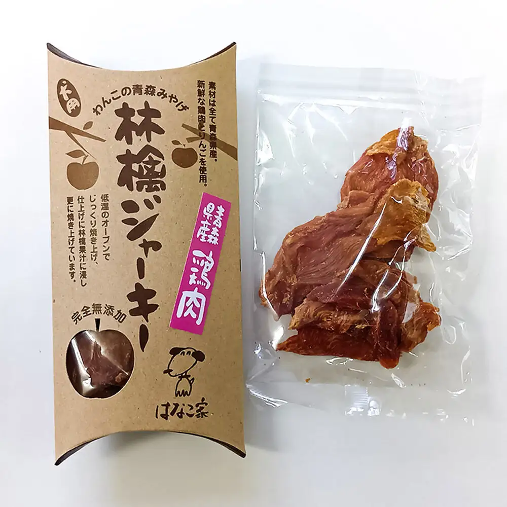 犬用おやつ ワンちゃん林檎・わかさぎセット 4種（わかさぎトバ、林檎ジャーキー鶏肉、林檎ジャーキー馬肉、焼きりんごチップス）