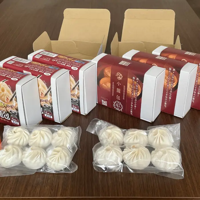 小籠包48個セット(6個入×8箱)[手作り小籠包4箱24個・焼き小籠包4箱24個]/ぱおず屋陽太[83-06]