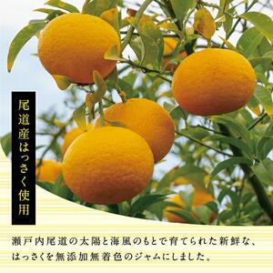 【尾道産】旬のはっさくと完熟レモンのジャム 3種味くらべ3個セット  Lecker! Baronこだわりの尾道産はっさくと尾道産完熟レモンのジャム