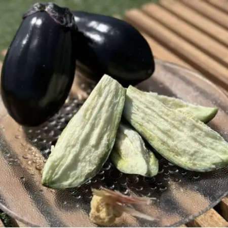 水茄子(生)5個・水茄子糠漬け(5個)セット【配送不可地域：離島・北海道・沖縄県】【1734582】