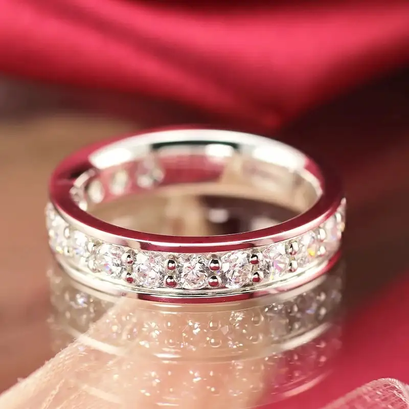 Pt950　1.50ct　ダイヤモンド　フルエタニティリング-R0410