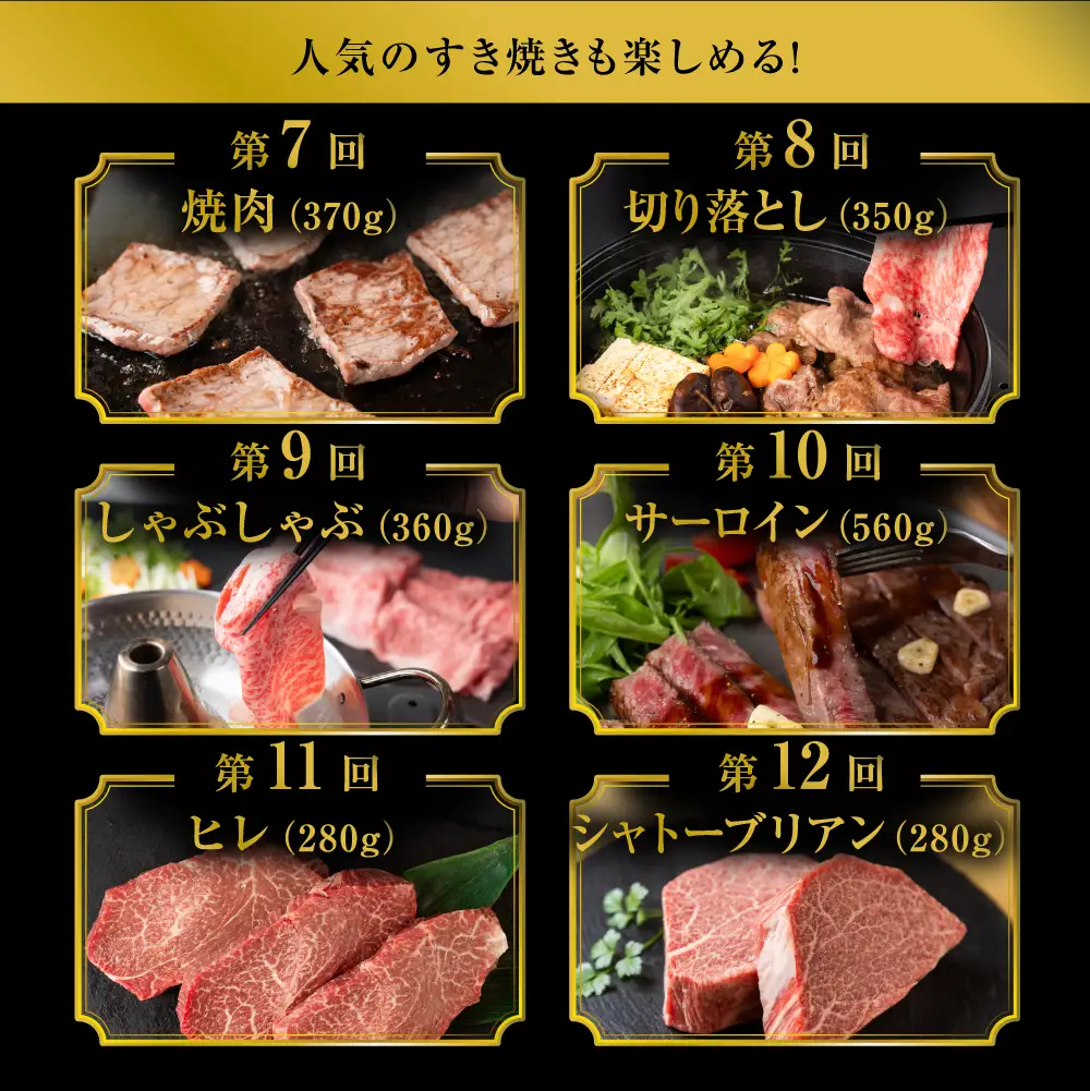 飛騨牛 フルコース定期便 定期便 12ヶ月｜定期便