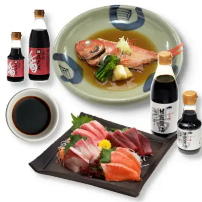 木桶天然醸造醤油 1L 4本 クッキー・豆セット