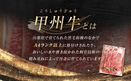 【 10回定期便 】 甲州牛ロースステーキ 200g × 5枚入 黒毛和種 肉質 お肉 肉 ニク にく 牛肉 牛 甲州牛 ロースステーキ ロース ステーキ 黒毛和牛 国産 山梨県産 和牛 定期配送 贅沢