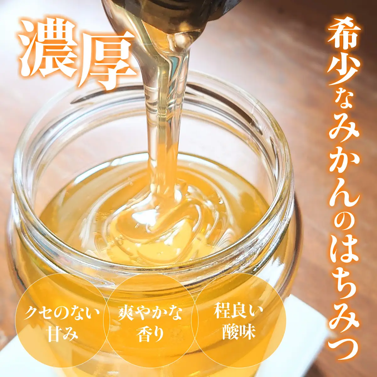 純粋はちみつ【みかん蜂蜜】300g×2本セット【D74-1】【1355755】 YWTAR001