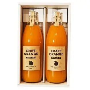  不知火ジュース CRAFT ORANGE 100％果汁 2本 / 早生みかん 早生 ミカン 柑橘 不知火 ジュース deuce じゅーす フルーツ 果物 紀州産 和歌山県【kjt012-1】