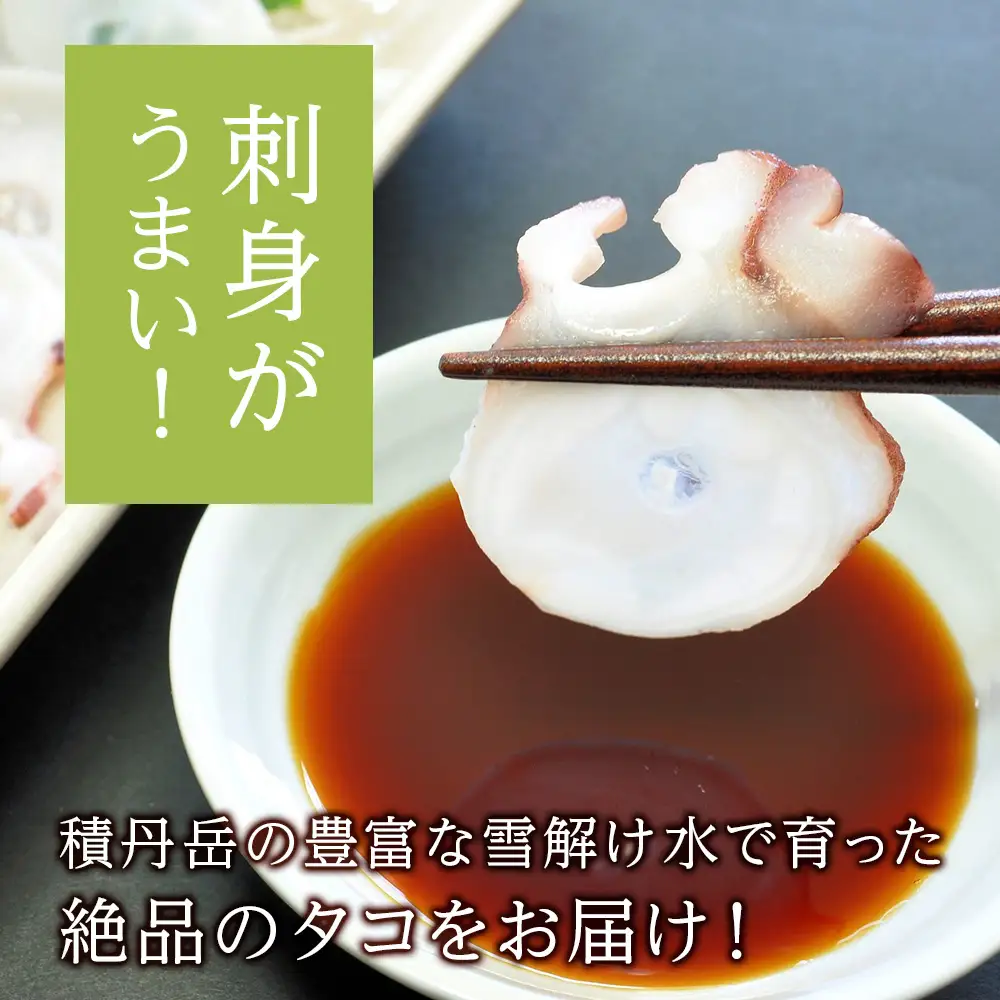 タコ足 スライス 約150g 北海道 積丹産 冷凍 魚介 たこ 蛸 タコ