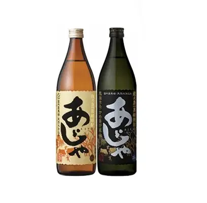 黒糖焼酎　あじゃ黒900ml瓶・あじゃ30度900ml瓶2本セット　mkmt06
