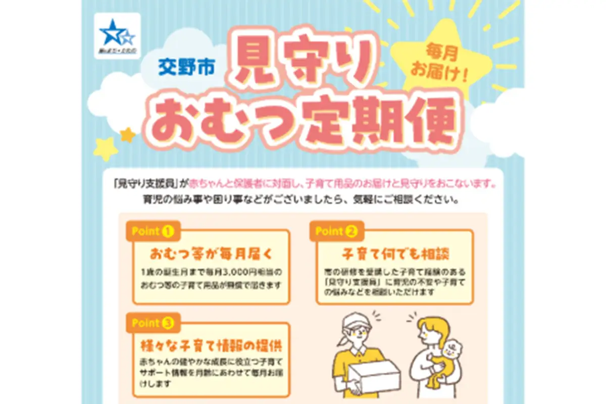 令和8年度見守りおむつ定期便事業【返礼品なし／千円】 [0592]