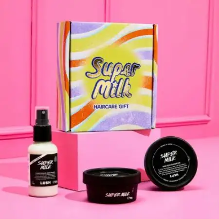 LUSH (ラッシュ) スーパーミルキー ヘアケアギフト ヘアケア3種セット【1731830】