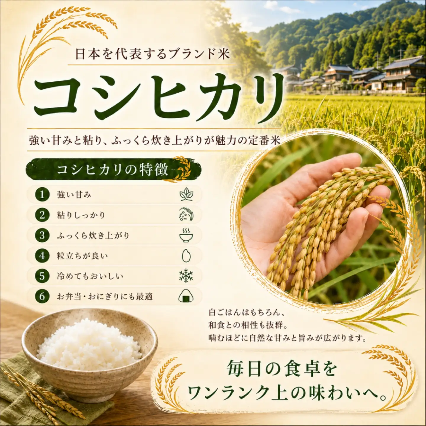 令和7年産 山口県産米 コシヒカリ 10kg