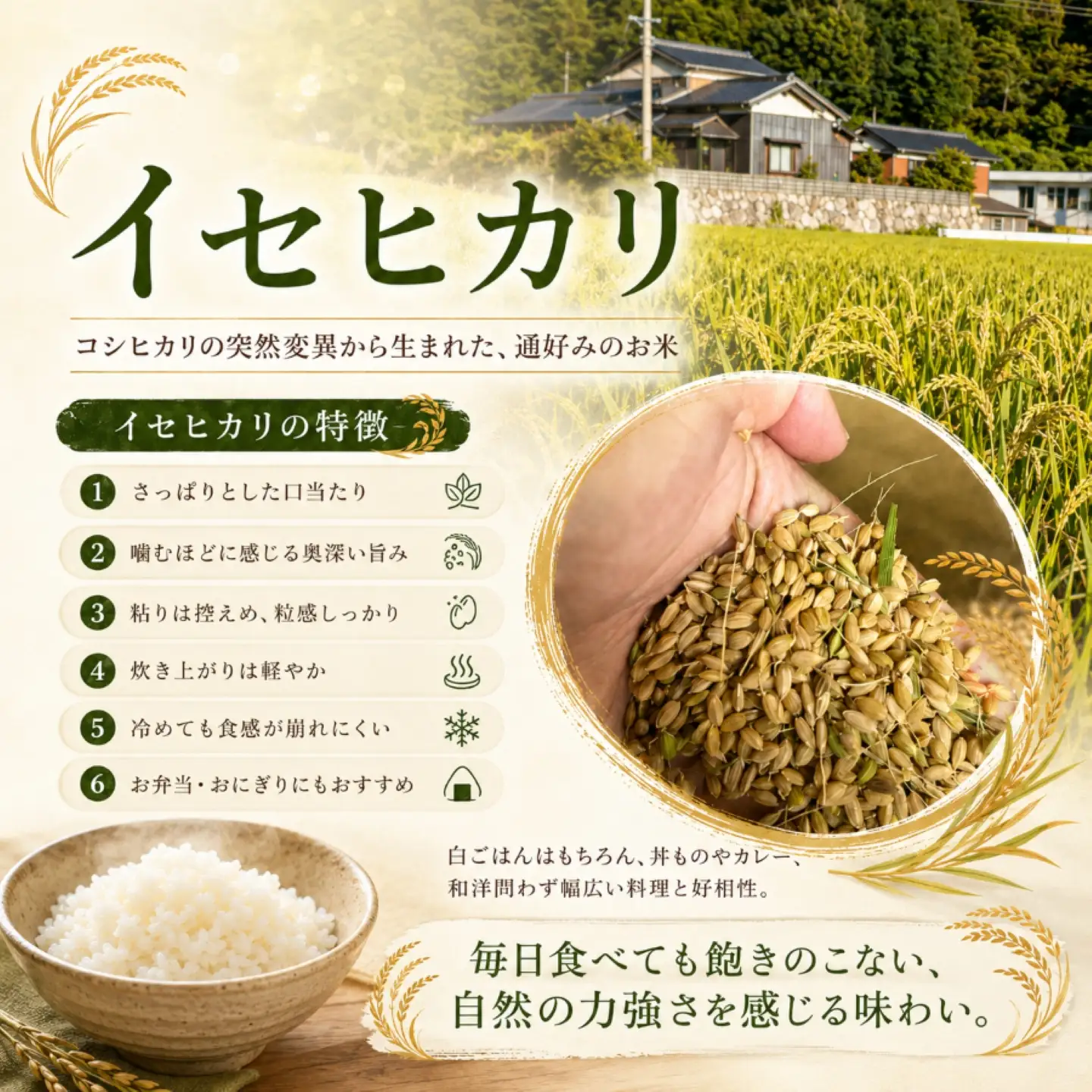 令和7年産 山口県産米 イセヒカリ 5kg