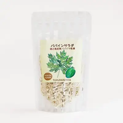 徳之島産　青パパイヤ乾燥(千切り)　25g