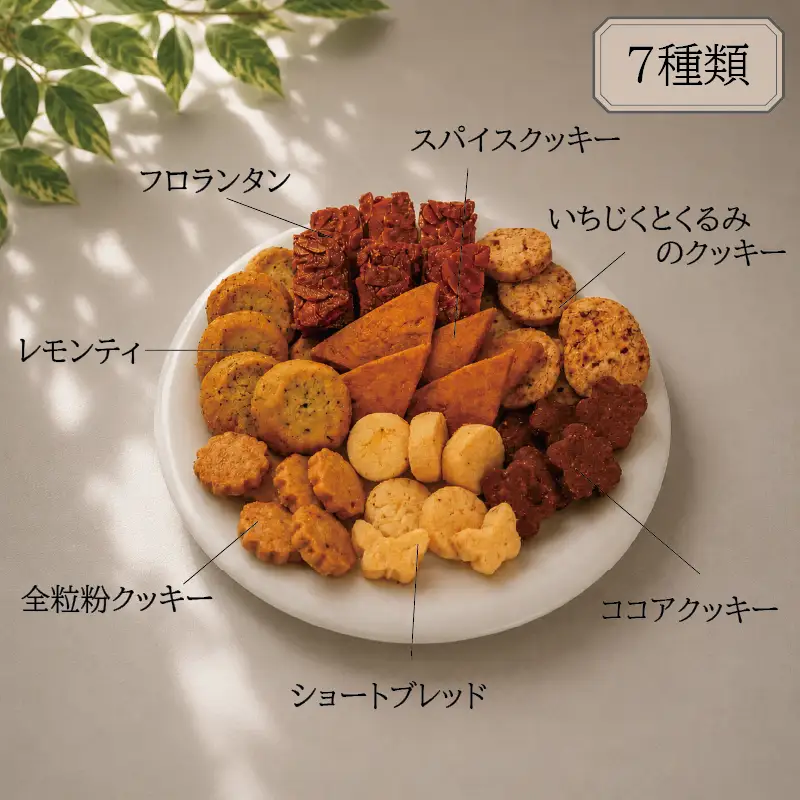 クッキー缶 1缶 （7種56枚入り）クッキー 焼き菓子 