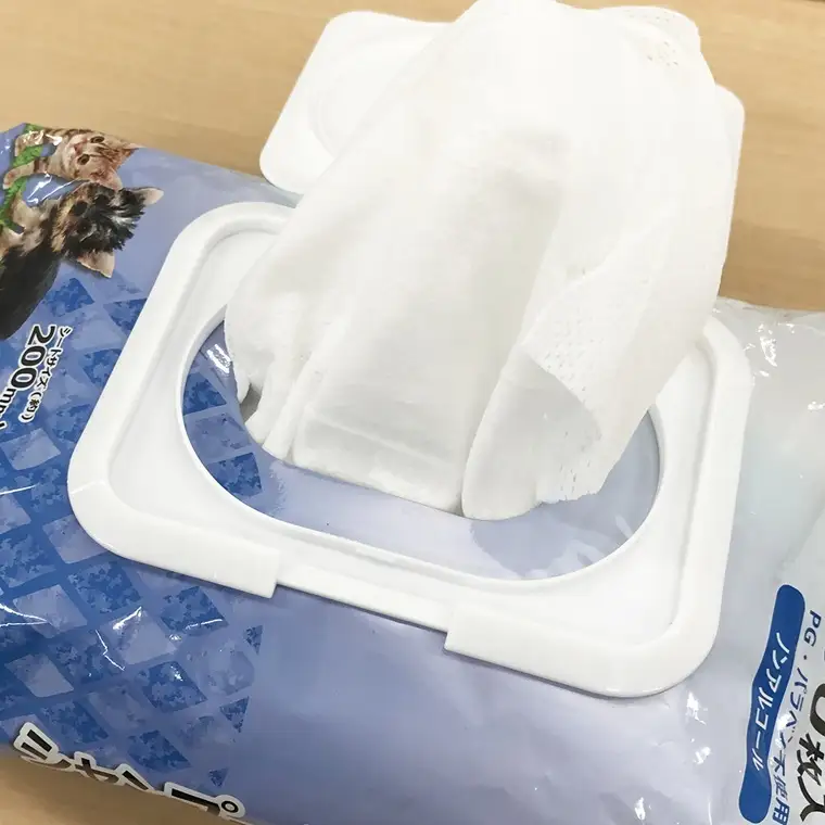 ペット用 シャンプータオル DN-Pet 50枚×18入 計900枚 フタ付きパッケージ リンス成分配合 ノンアルコール せっけんの香り なめても安心 メッシュ柄 たっぷり使える ペット専用 ペット用品 消耗品 日用品 富士市 [sf088-007]